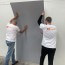 Plaque PVC gris dauphin 2.5 mm satinee pour renover vos murs souple