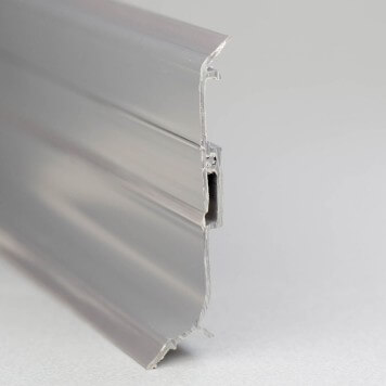 Plinthe Pvc Gris Fonce A Levres Souples Hauteur 90 Mm Nelinkia