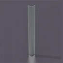 Corniere Pvc 40 X 40 X 2 5 Mm Gris Fonce Longueur 3 M Nelinkia
