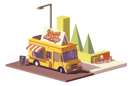 Illustration Food Truck