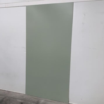 Plaque PVC vert olive 2.5 mm satinee pour renover vos murs