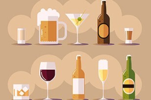 Illustration bouteilles