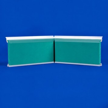 Angle interne pour plinthe Polyéthylène verte face