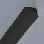 Congé d'angle interne noir pour plaques et revêtements épaisseur 2-3 mm
