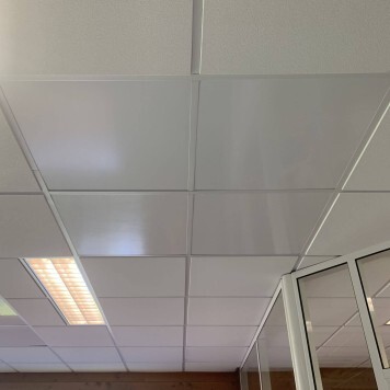 Dalle faux plafond PVC 595x595mm 5mm mate
