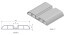 Plan pare choc PVC 3D avec mesures