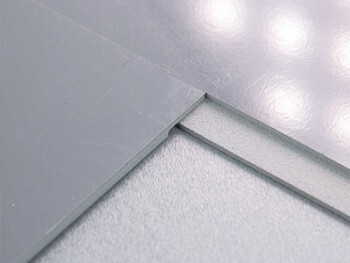 plaques pvc grises