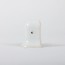 embout gauche pour plinthe blanche PVC sans bouchon