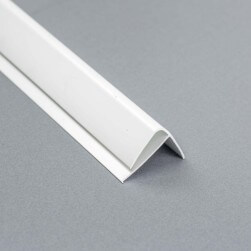 Baguette angle externe (sortant) PVC pour plaques de 8 à 10 mm