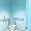 Panneau mural décoratif intérieur PVC Satiné Bleu Jade "Mint" Altro Whiterock Satins pour salle de bains 4