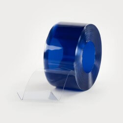 Rouleau 50m lanière PVC Standard azuré bleu 300mm x 3mm