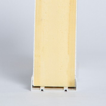 U de sol PVC avec panneau sandwich isolant 80 mm