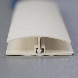 Profilé de jonction blanc pour plaques de 8 à 10 mm d'épaisseur