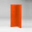 Angle interne pour lisse de protection murale Polyéthylène orange
