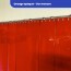 Rideau standard orange opaque sur mesure 2