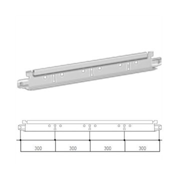 Entretoise EPOXY blanche longueur 1,20 m schéma
