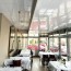 création du faux plafond d'un restaurant 2