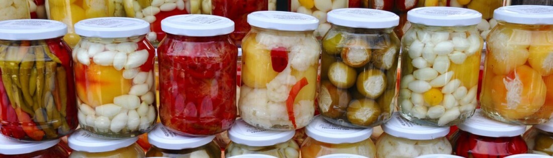 bocaux conservation de nourriture