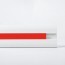 cache vis pvc rouge avec parechoc
