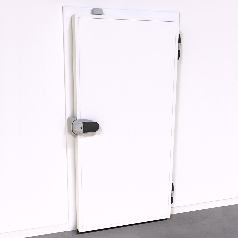 porte pivotante pour chambre froide négative