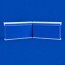 Angle interne pour plinthe Polyéthylène bleue face