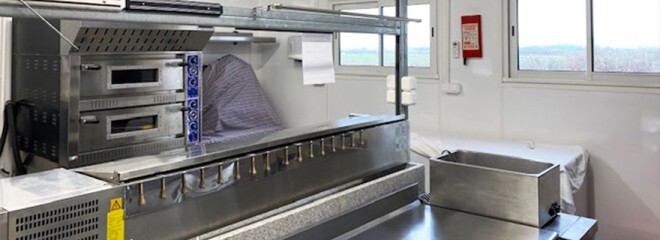 cuisine professionnelle après rénovation Nelinkia