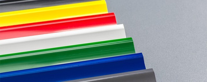 coloris de plaques PVC
