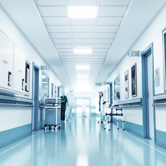 couloir hôpital