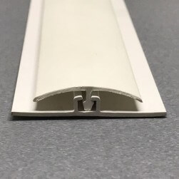 Profilé de jonction blanc pour plaques de 5 mm d'épaisseur