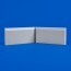 Angle interne pour plinthe Polyéthylène grise face