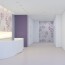 panneau mural PVC ALTRO Whiterock White blanc accueil