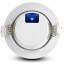 Spot LED SMD orientable blanc vue de dessous