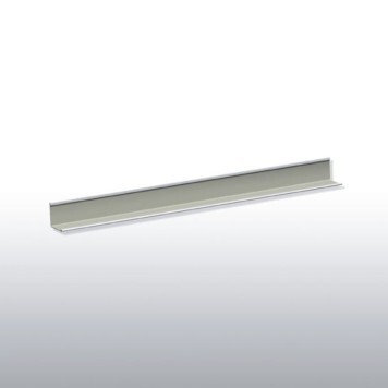 Cornière de rive blanche 24x19mm longueur 3,05 ml