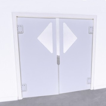 Porte Va et Vient Polyéthylène 2 Vantaux