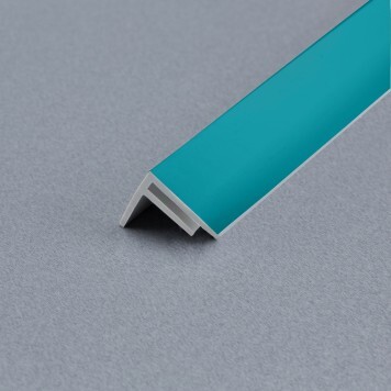 Baguette angle externe bleu vibrance