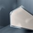 Congé d'angle interne PVC beige rosé blossom 30 mm x 30 mm en 2 parties Altro pour habillage angle panneaux muraux épaisseur 2,5 mm