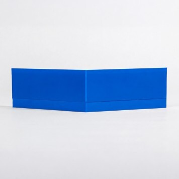 Angle interne pour plinthe Polyéthylène bleue dos a