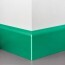 Angle externe pour Plinthe Polyéthylène verte monté