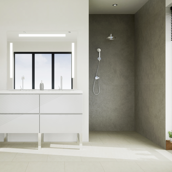 douche italienne encastrée