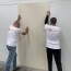 Plaque PVC creme 2.5 mm satinee pour renover vos murs rigide