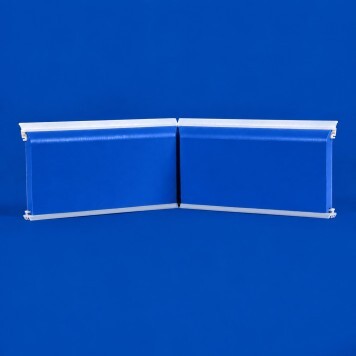 Angle interne pour plinthe Polyéthylène bleue face