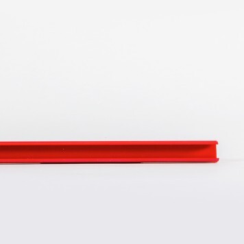 cache vis pvc rouge dos