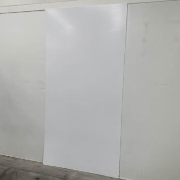 Plaque PVC blanche 2 mm satinee pour renover vos murs