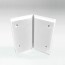 Angle interne pour plinthe Polyéthylène blanche