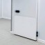 Protection basse pour porte en PVC blanc