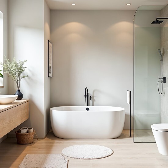 salle de bain hôtel