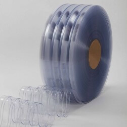 Rouleau lanière pvc souple - transparent, translucide, opaque, plastique