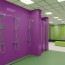 Panneau mural décoratif brillant jaune Altro Whiterock Violet Feng Shui pour salle de bain 2