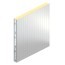 Panneau sandwich isolant (IND) 120 mm B-s1,d0 2 faces lisses RAL 9010 pour chambre froide et espace à ambiance régulée