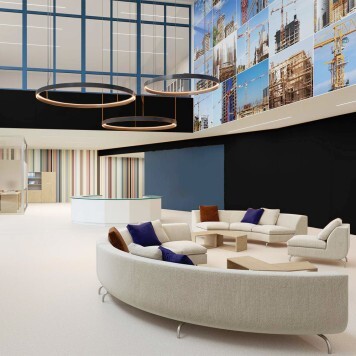 Réalisation parois de douche avec Panneau mural décoratif intérieur PVC Satiné Noir "Dakota" Altro Whiterock Satins